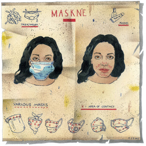 Tips para evitar ese enemigo molesto: El maskné, el acné provocado por el uso prolongado de cubrebocas.