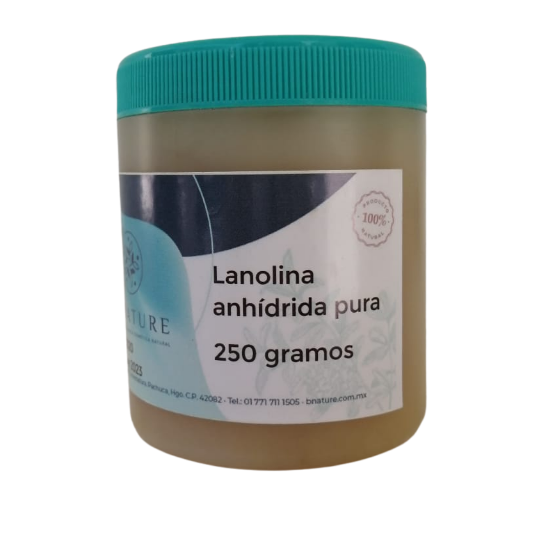 Lanolina anhídrida 250 gramos.