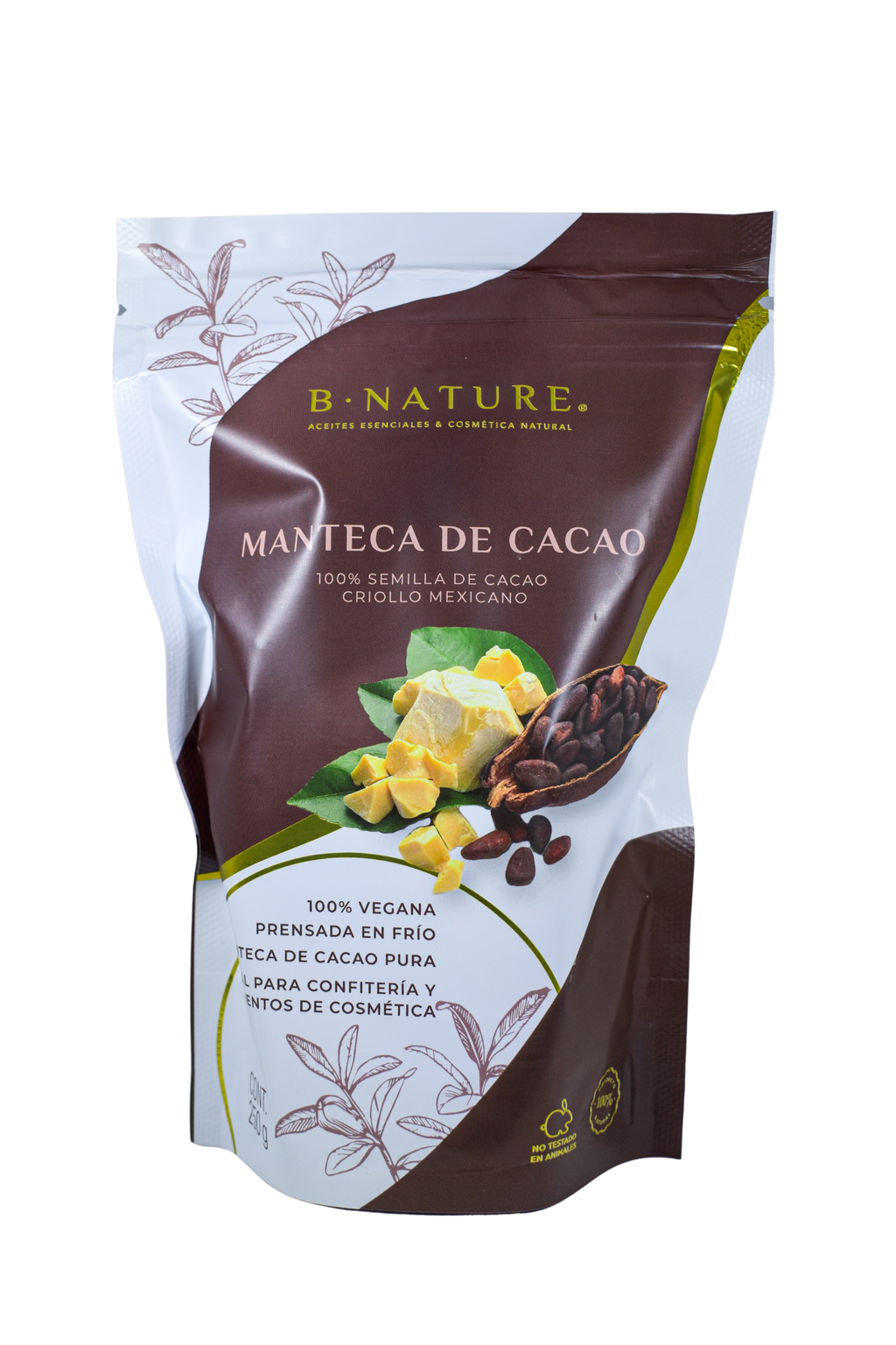 Manteca de cacao 250 gramos